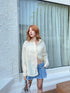 WANWAN Collar Cotton Shirt
